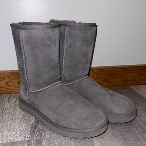 Gray Ugg Boots (Size 9)